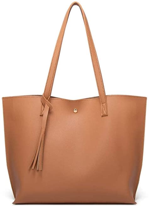 faux leather amazon|amazon faux leather tote medium.